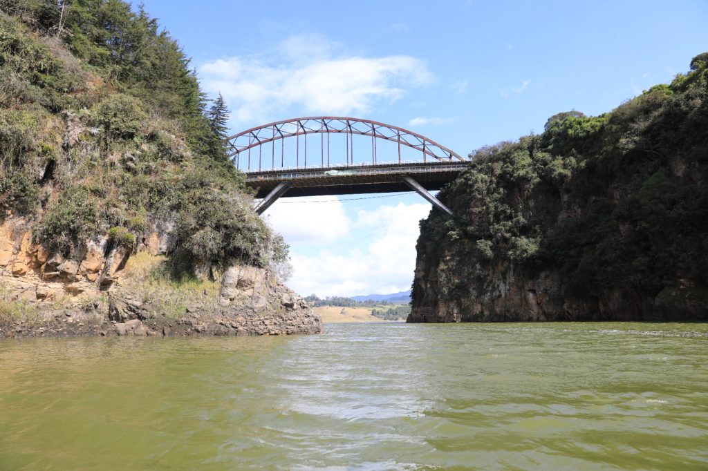 Imagen del embalse del Neusa.