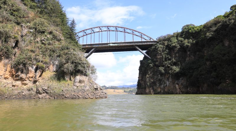 Imagen del embalse del Neusa.
