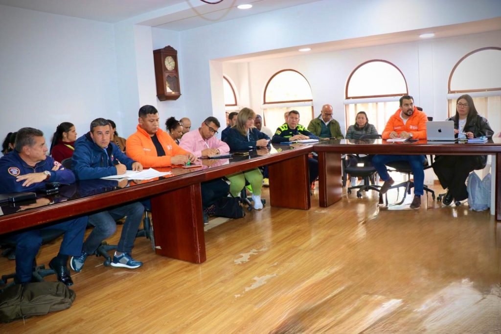 Integrantes del PMU de Chía.