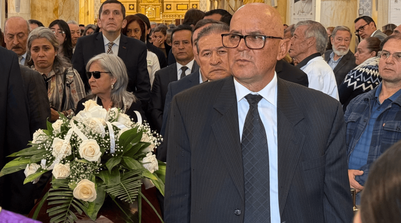 Funeral de un ex Alcalde de Chía