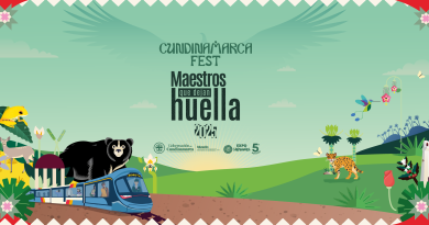 Cundinamarca Fest exalta la labor docente en la octava versión de “Maestros que Dejan Huella” Imagen del oso de anteojos como invitación al Cundinamarca fest.