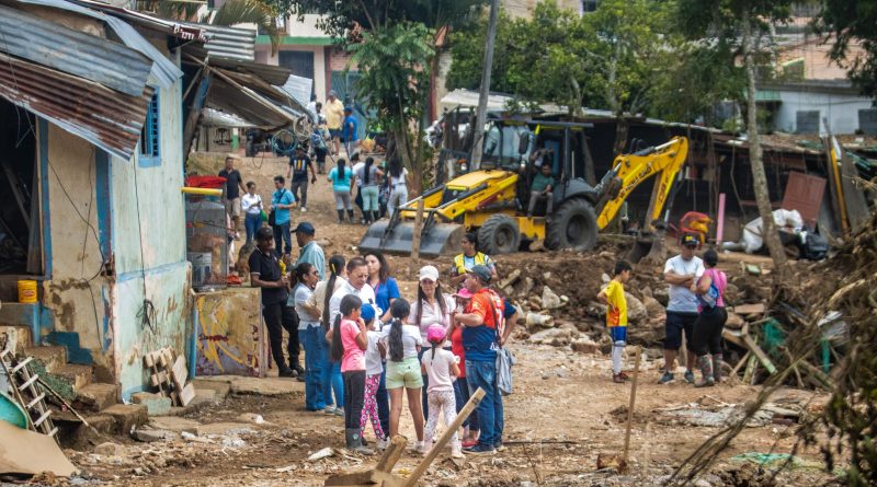 La Esperanza, uno de los puntos más golpeados por las aguas de la quebrada Yayatá,