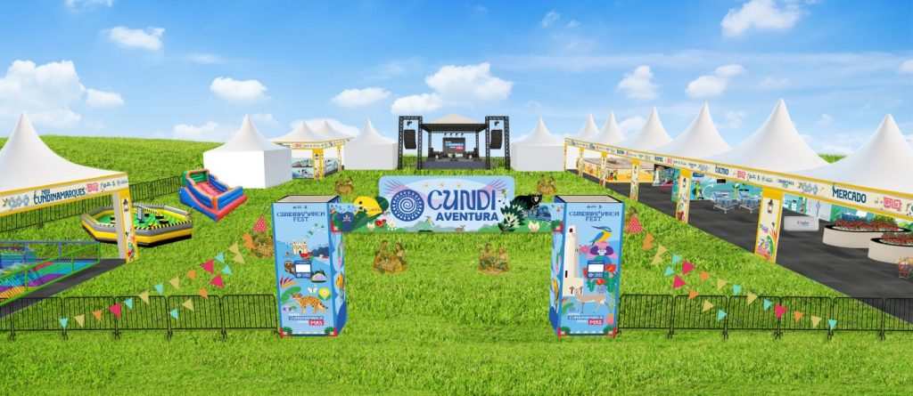 Planos del Cundinamarca Fest, en línea infantil.