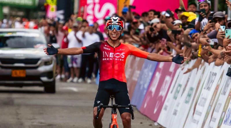 Egan Bernal Ciclista Cundinamarqués.