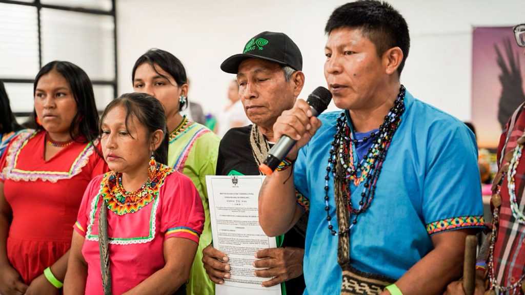 Grupo indígena trabaja por el cambio climático