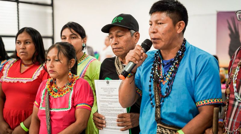 Grupo indígena trabaja por el cambio climático