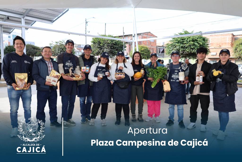 Cajicá inaugura nuevo espacio para la Plaza Campesina