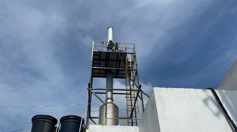 Emisiones de cenizas de hornos crematorios