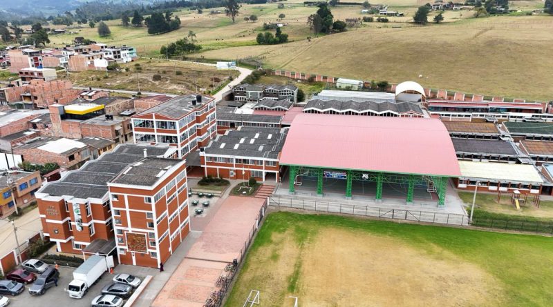 Panorámica del Colegio de Chocontá Cundinamarca