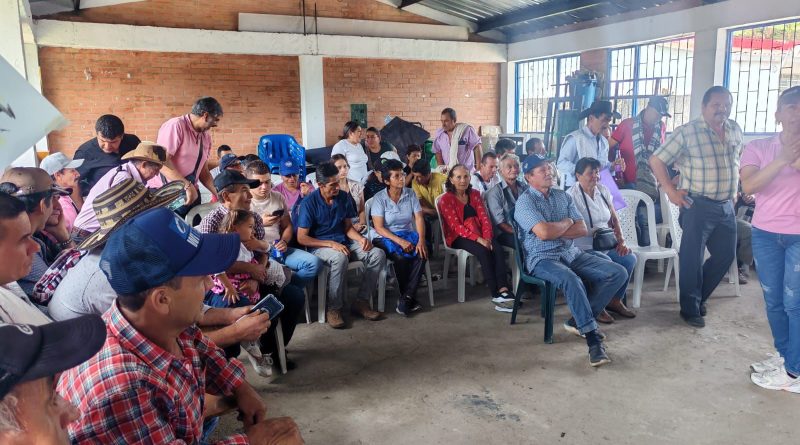 Grupo de paneleros de Cundinamarca.