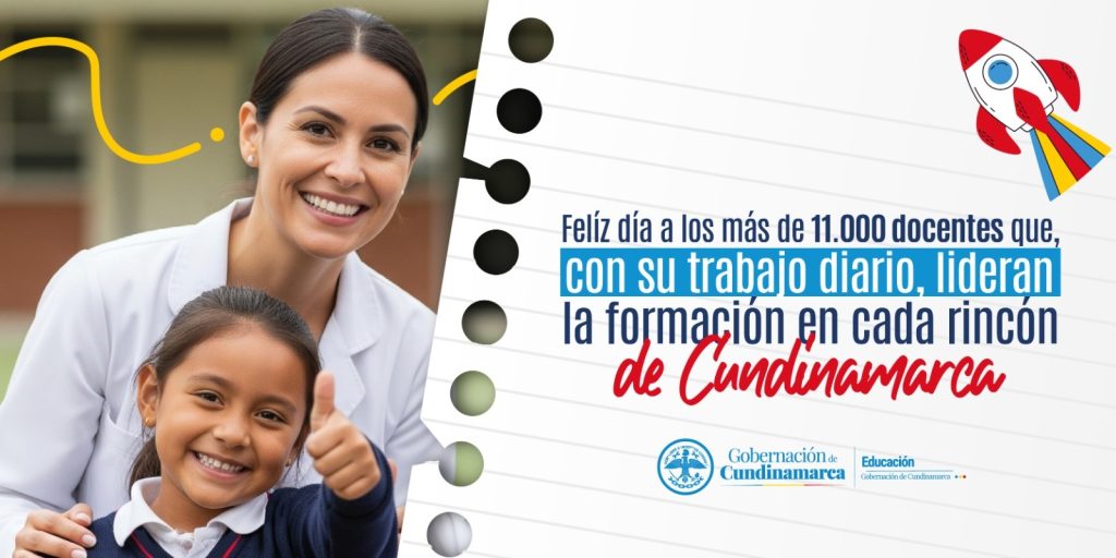 Post del día del maestro en Colombia