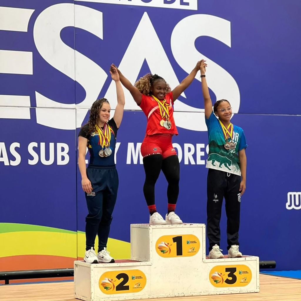 Medallistas en el Pódium de Cundinamarca