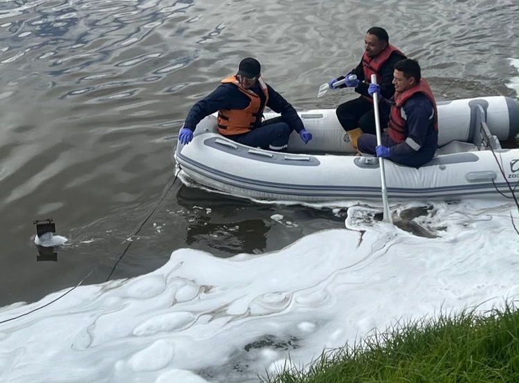 Contaminación por residuos médicos en el río Bogotá