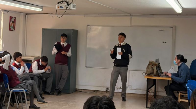 Estudiante de ka I.E.O de Bojacá