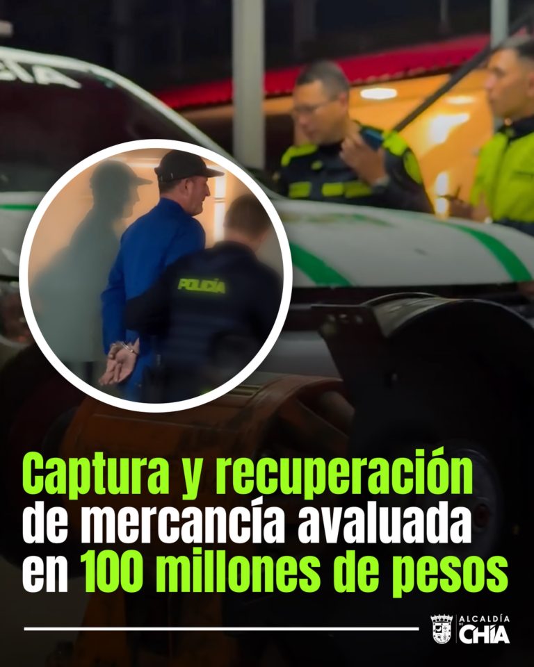 Finalmente, el alcalde Donoso convocó a mantener la alerta y colaboración ciudadana para continuar trabajando de la mano por la seguridad de Chía.
