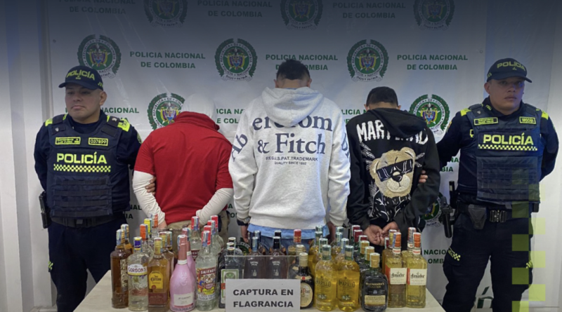 Capturados en Chía fleteros