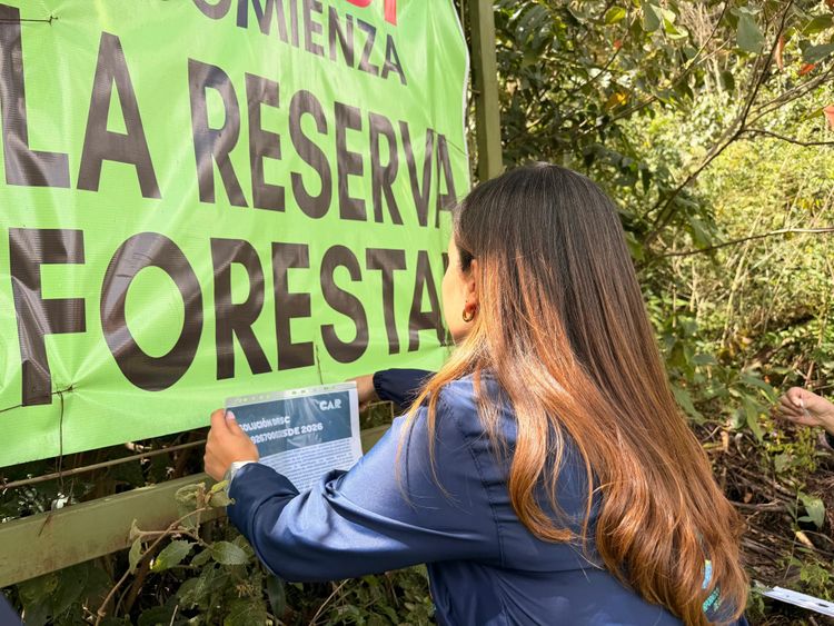 Freno a reserva forestal de la CAR