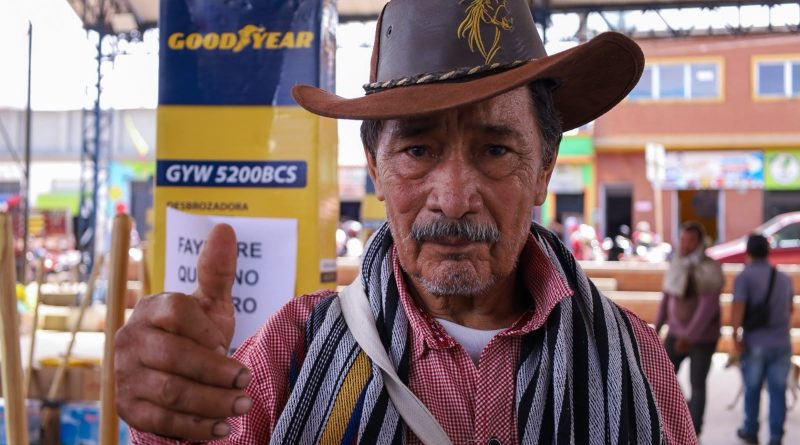 Campesino en Caparrapi