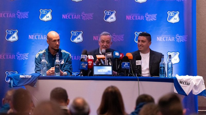 Directivos de Millonarios y Néctar hablan sobre su nueva alianza.