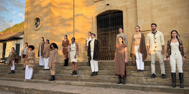 Una pasarela con más de 70 prendas tejidas 100% a mano por maestros artesanos de Cucunubá
