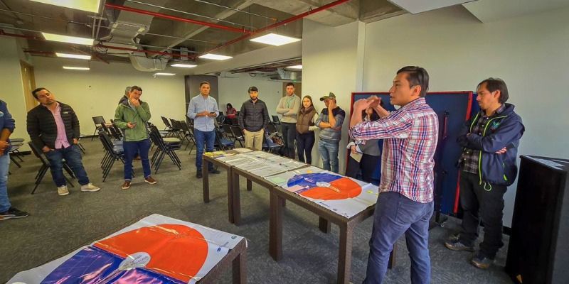 Grupo de funcionarios de la Gobernación presentan avances de las acciones para proteger los cultivos en época de Invierno