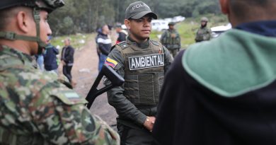 Policía y ejército Nacional en Nemocón