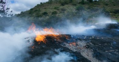 Conozca las 5 malas prácticas que agravarían los efectos del fenómeno de El Niño Cerro en Llamas por el Fenómeno del Niño