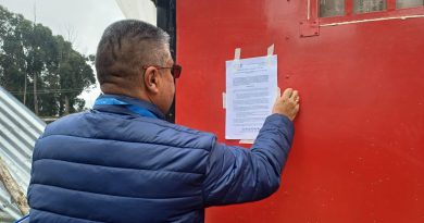 Cierre de bodega por inclumplimiento de uso de bodega en Sibaté