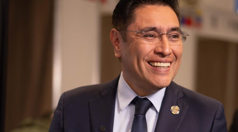 Cristian Quiroz, presidente del CNE