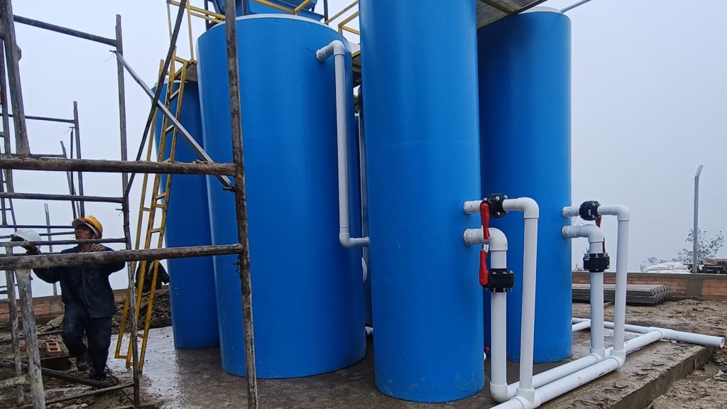 Tanques de almacenamiento de agua