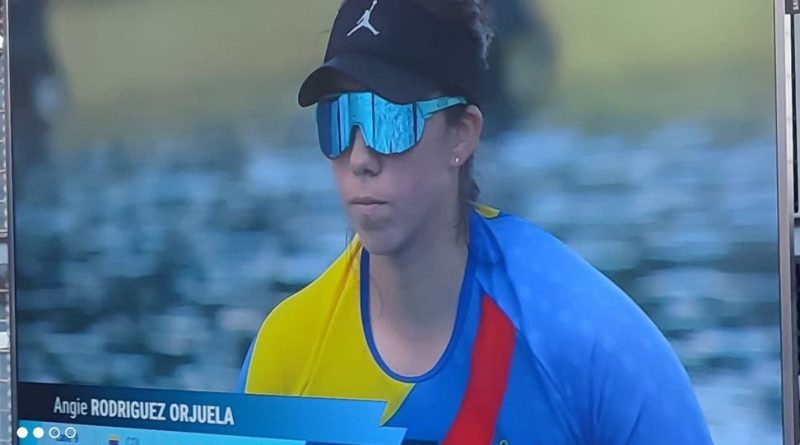 Campeona de atletismo de Cundinamarca Angie Orjuela