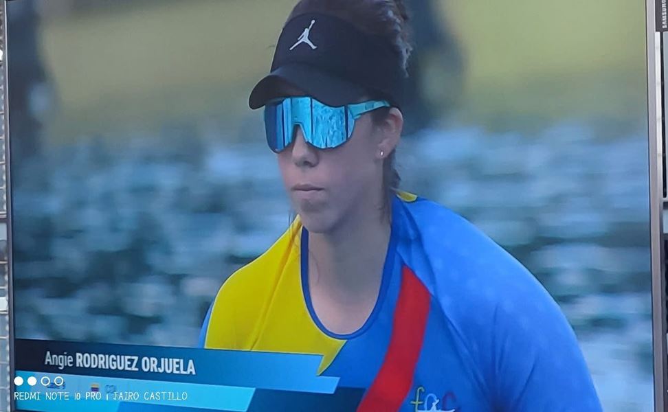 Campeona de atletismo de Cundinamarca Angie Orjuela