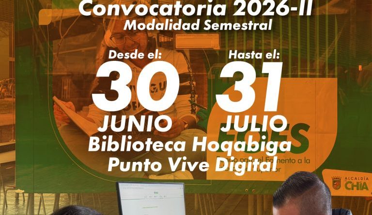 Imagen que invita a los estudiantes a inscribirse en el FOES