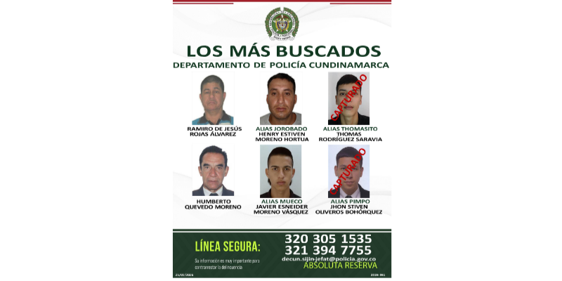 Los ciudadanos pueden comunicarse a las líneas 320 305 1535 o 321 394 7755, con absoluta reserva.