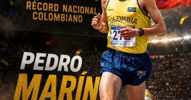 Pedro Alejandro Marín rompe el récord nacional de los 1.500 metros