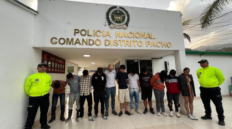 11 delincuentes fueron capturados por microtráfico