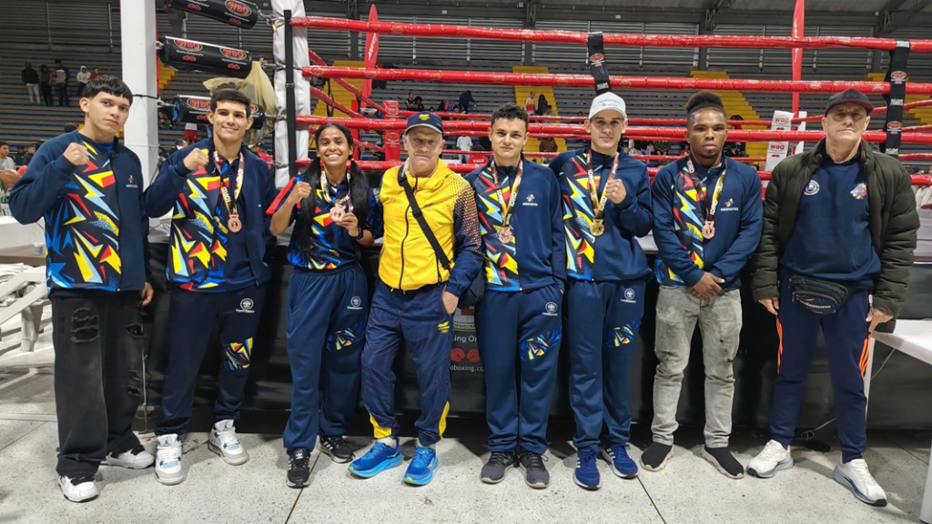 Delegación de medallistas de Boxeo en Cundinamarca