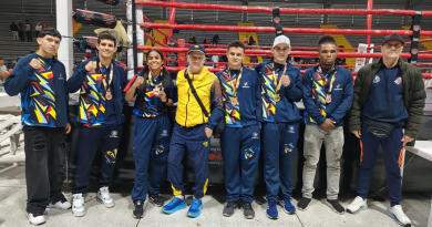 Delegación de medallistas de Boxeo en Cundinamarca
