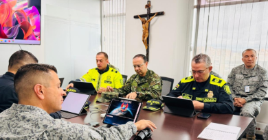 El departamento también reportó cero casos de piratería terrestre, más de 6.600 capturas y la incautación de 1,8 toneladas de estupefacientes.