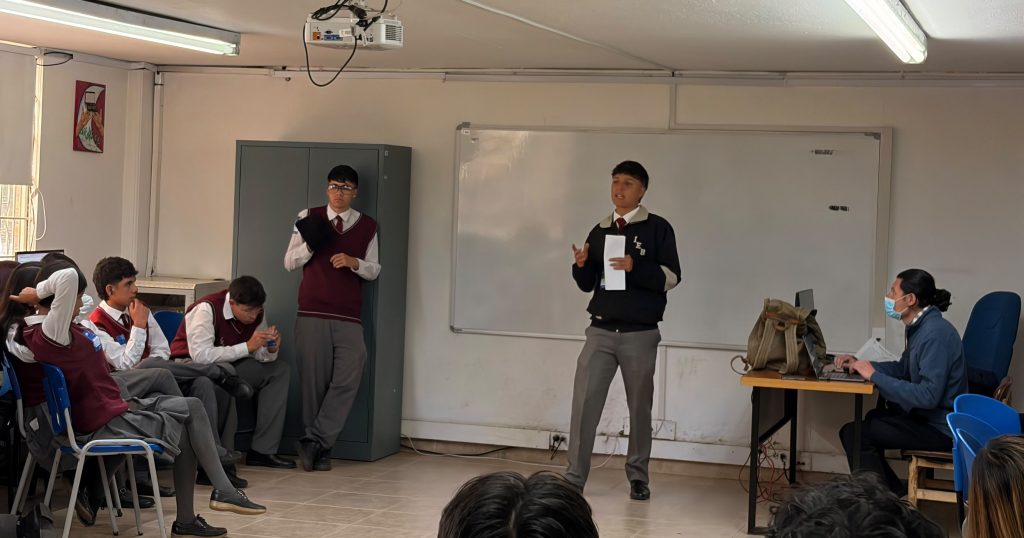 Estudiante de ka I.E.O de Bojacá