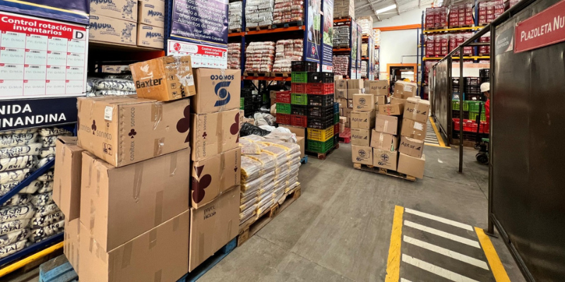 Bodegas de recaudar ayudas a Venezuela
