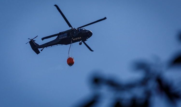 Helicopero con agua para Cundinamarca