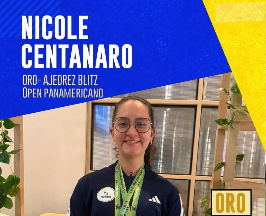 Los ajedrecistas cundinamarqueses Nicole Daniela Centanaro y Andrés David Méndez se destacaron en el Open Panamericano de Ajedrez de Sordos, disputado en Guayaquil, Ecuador, con cuatro medallas para el departamento.