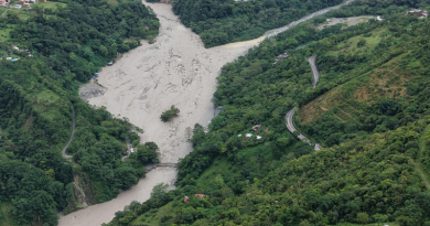 Inundaciones en Guayabetal