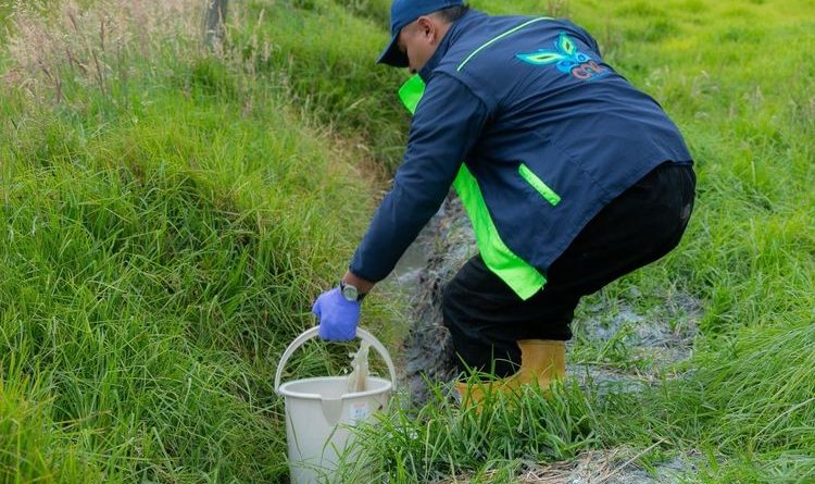 Reciclan agua en Cundinamarca por sequia