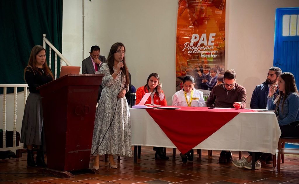 garantía de una alimentación digna, nutritiva y de calidad para todos los estudiantes del municipio.