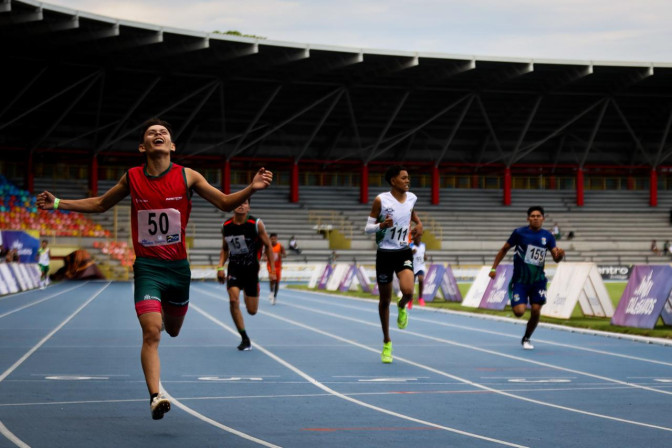 Atletas de Colombia en campeonato Nacional