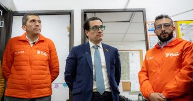Casa de Justicia de Chía reconocida por Min Justicia como modelo nacional Alcalde con los Directovos de Casa de Justicia