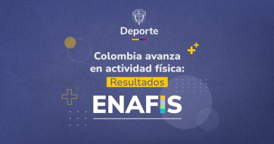 El Ministerio del Deporte presentará los primeros resultados de la Encuesta Nacional de Actividad Física y Comportamientos Sedentarios, ENAFIS Entregas deportivas en Colombia