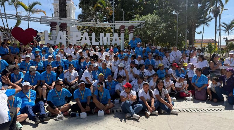 Grupo de deportistas de la Palma Cundinamarca